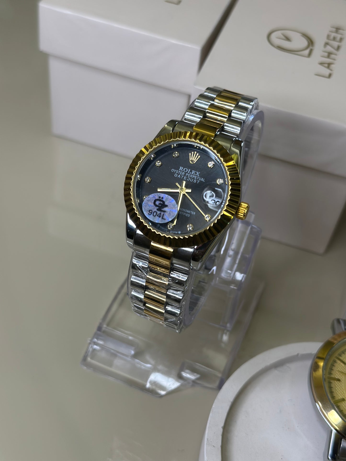 RLX D-Just Two-tone for Ladies Black Dial (Premium+ Quality)