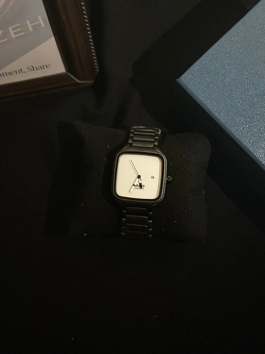 Rado Minimalistic Dial Matt Black