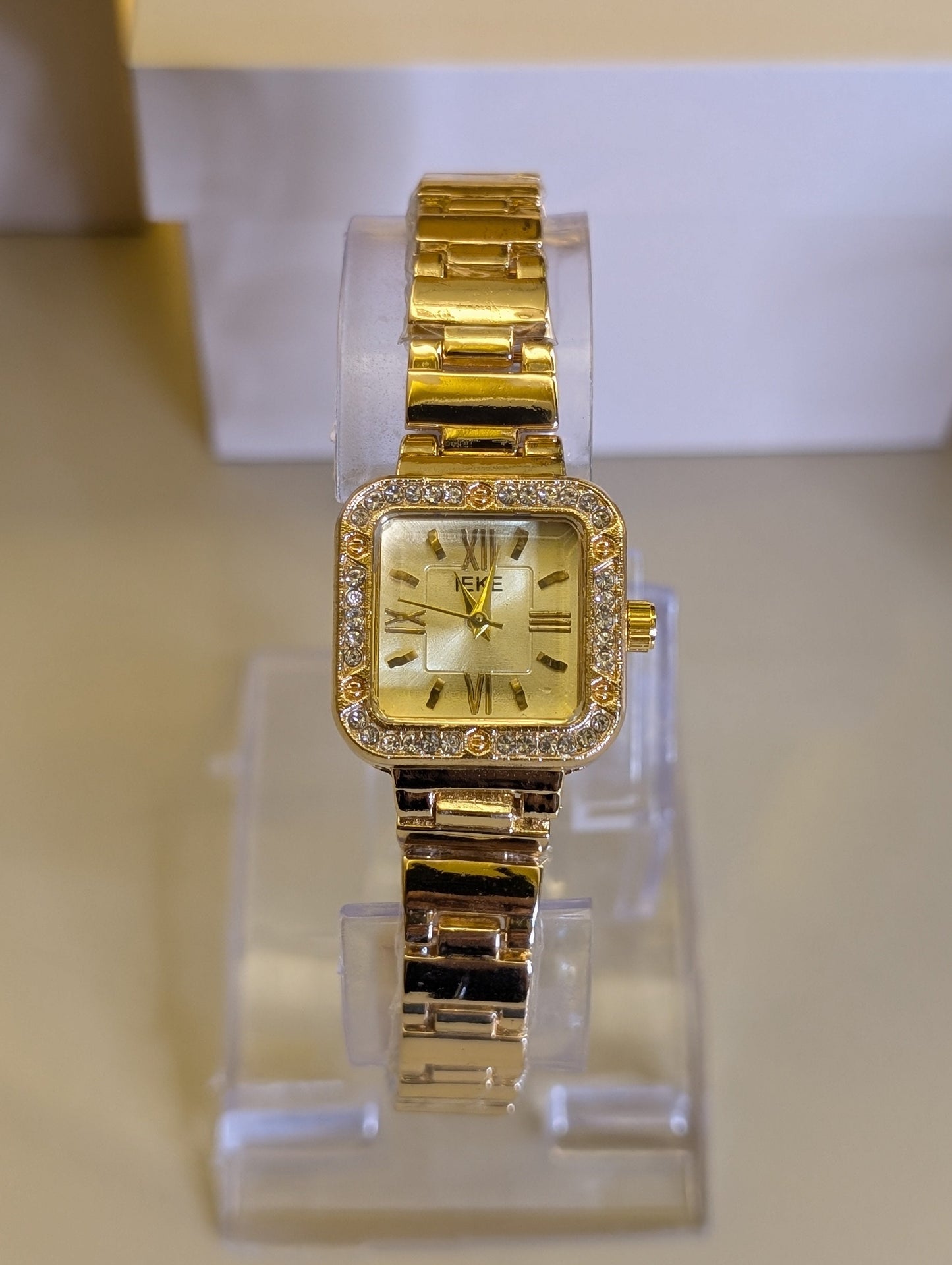 IEKE Square Dial Gold