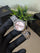 Silver Chain, Pink Dial