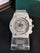 Silver Dial Grey Strap