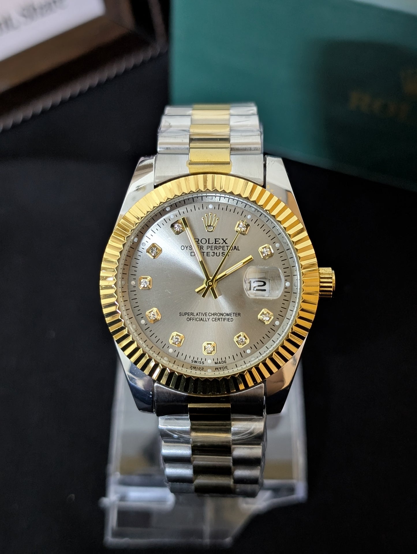 RLX Two-Tone D-Just President Chain