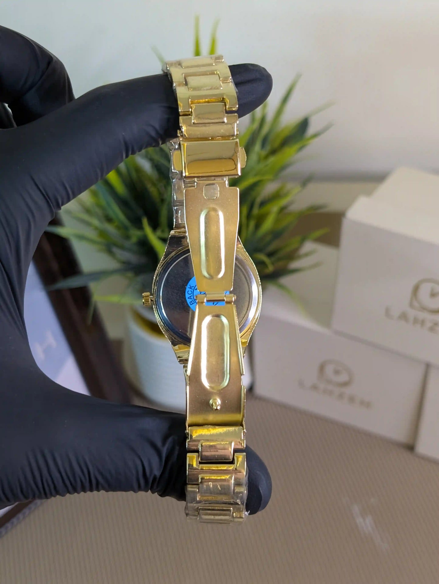 Polowhite Plain Bezel Gold