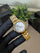 Gold Chain, White Dial
