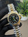 Two-tone with green dial