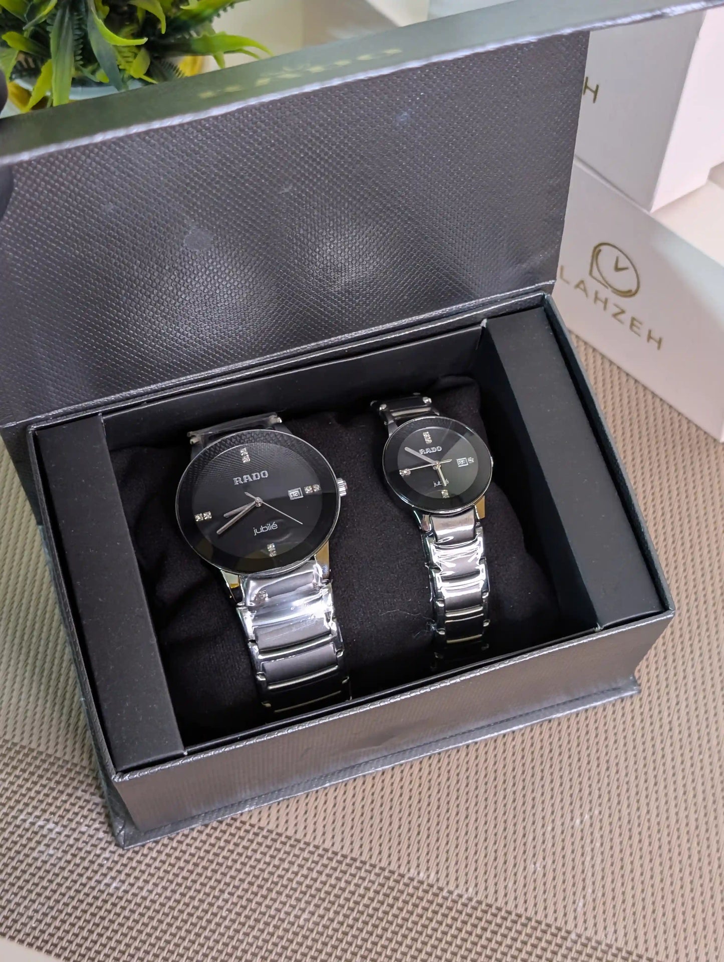 Ra-do Ceramic + Steel Couple Set