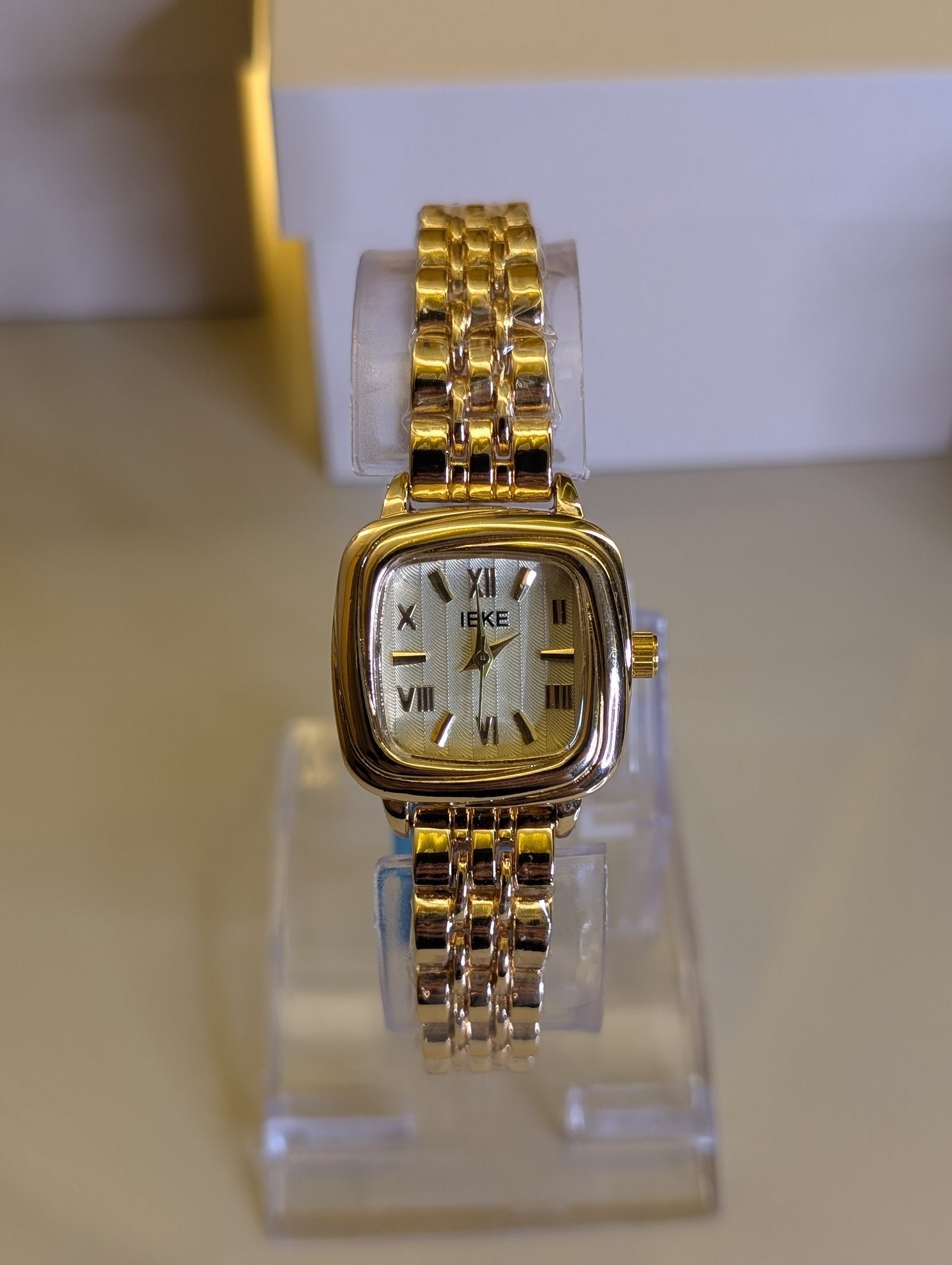IEKE Square Dial Gold