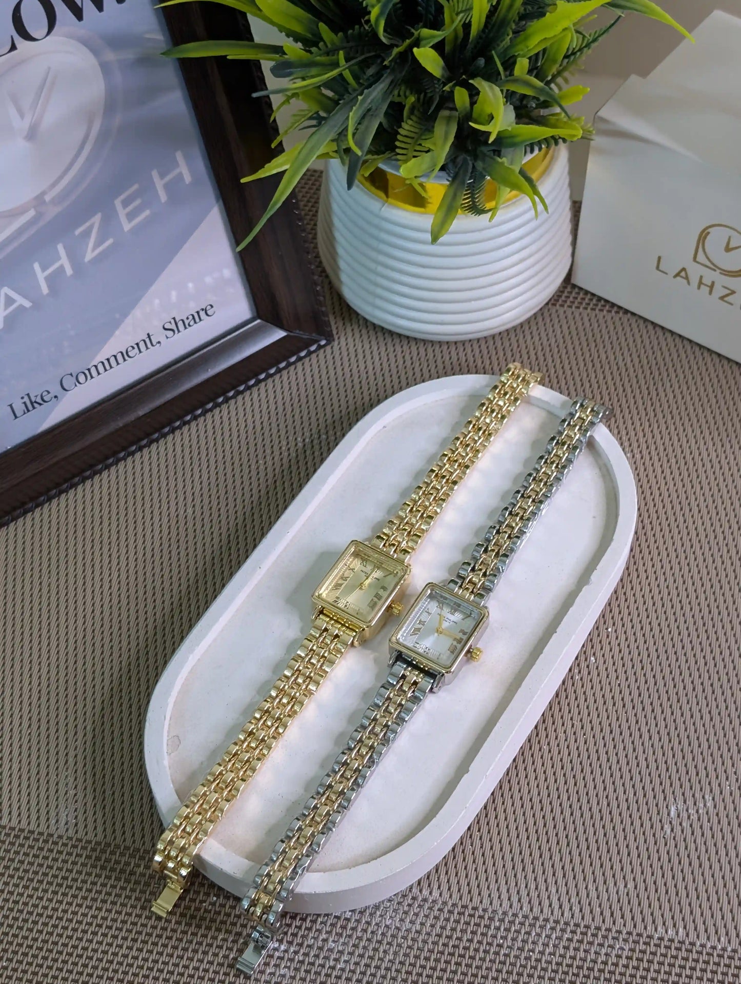 PP Square (Gold/Two-tone/Silver)