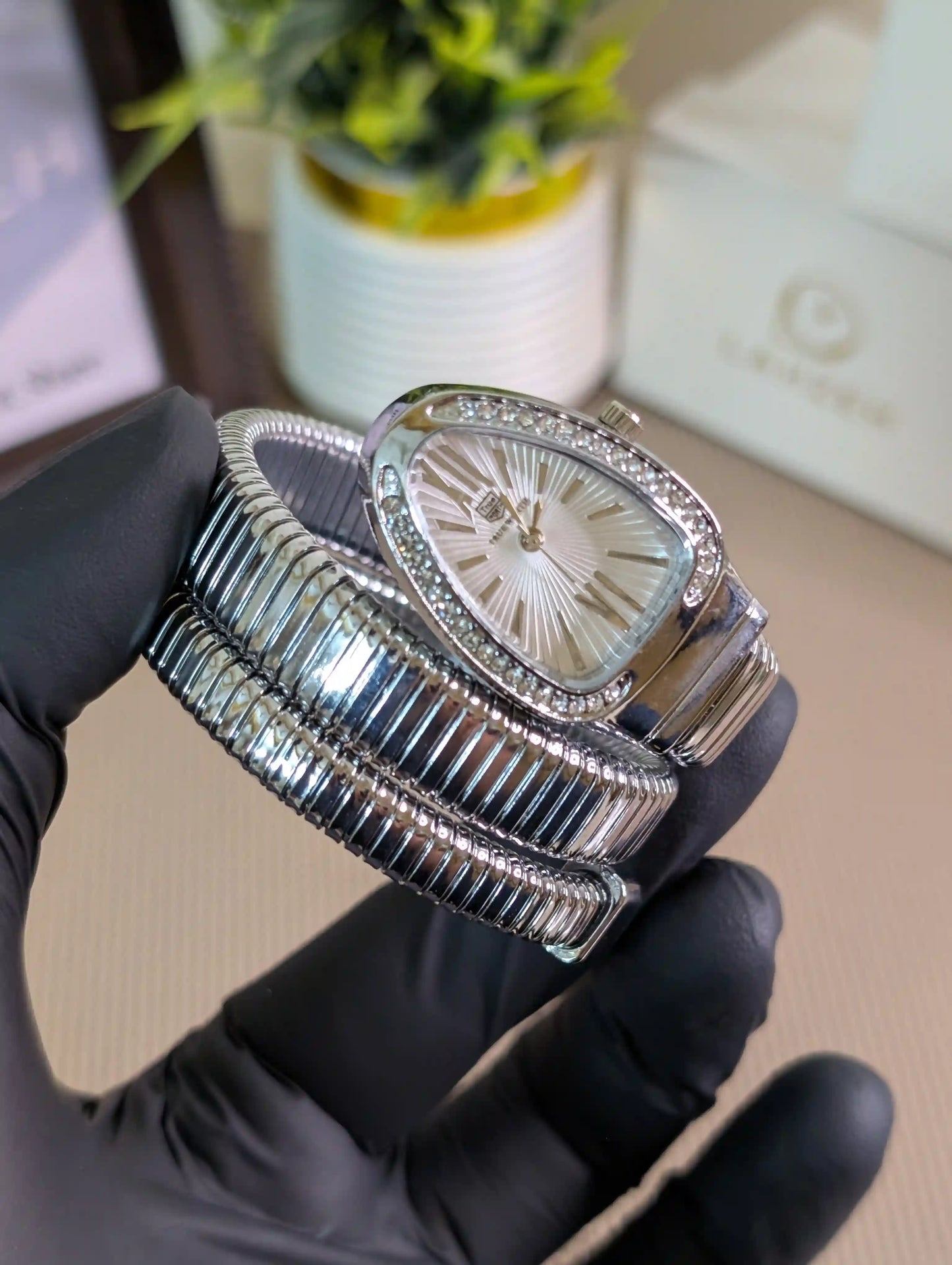 TW Snake Watch (Gold/Silver)